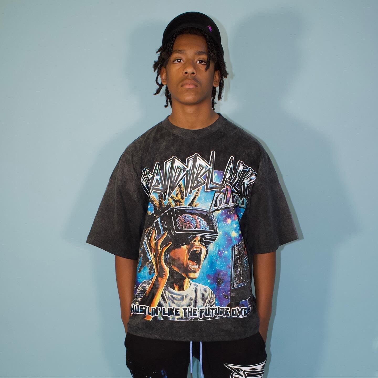 VR Kid Tee W Rhinestone