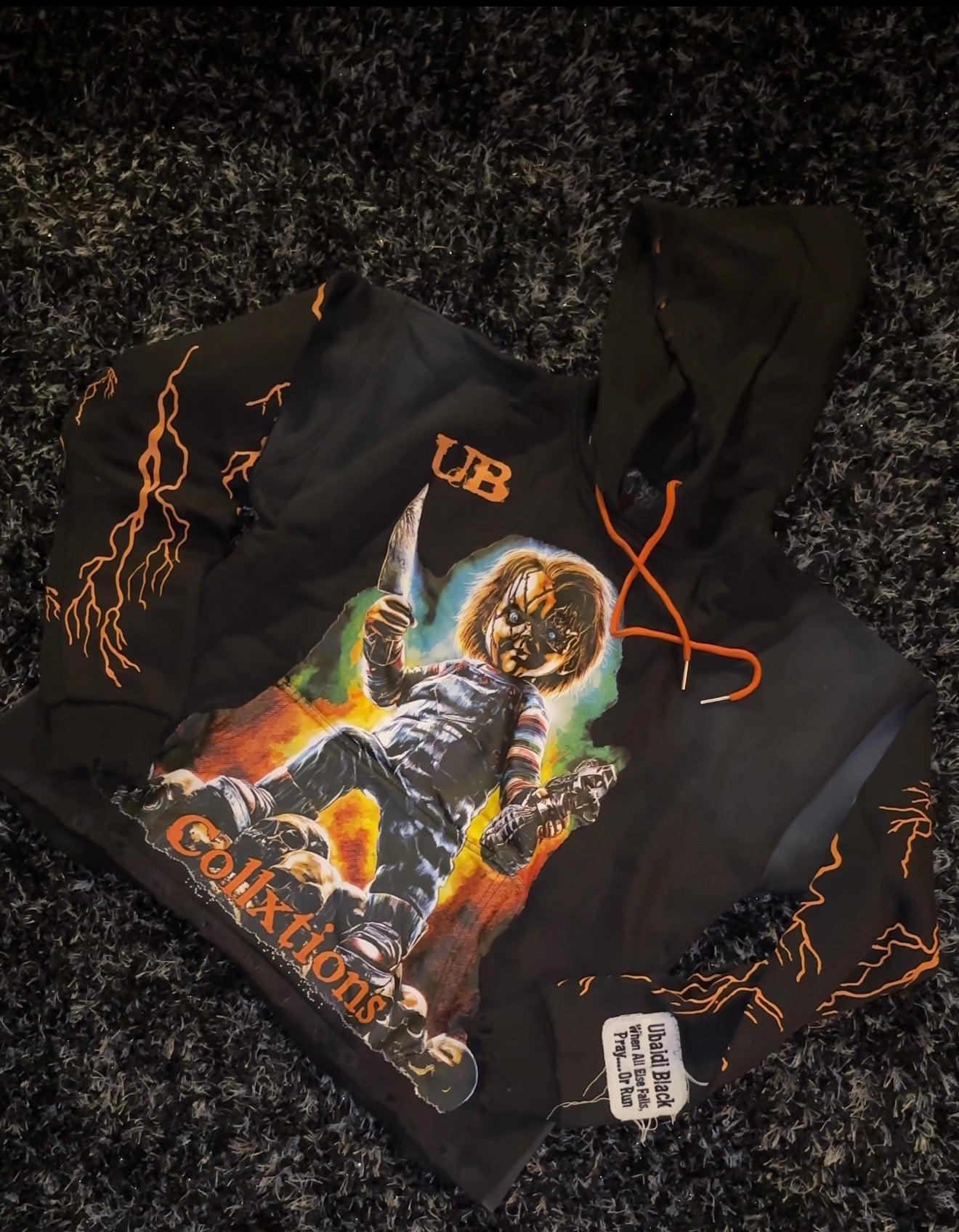 Black Chuckie hoodie